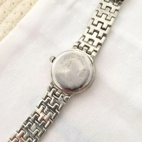 GENEVA Silver Watch - Picture 2 of 4